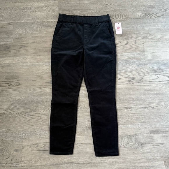 Juicy Couture California Skinny‎ Pull-On Corduroy Pants - Size 8 - Black - NWT - Picture 2 of 10